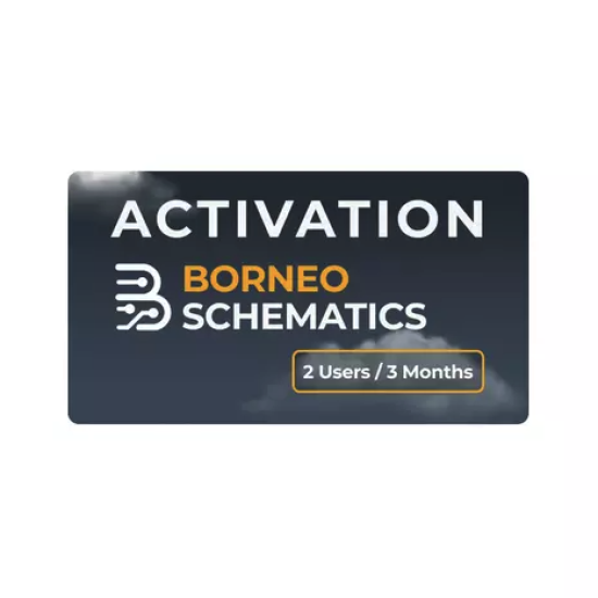 Borneo Schematics Hardware Tool Activation Code ( 3 Months 2 User ) Activation Code | Best Price IN India